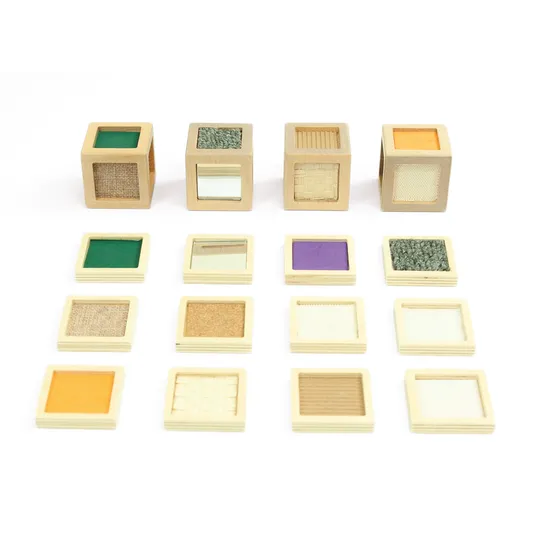 Textures Sensory Cubes - Modern Teaching Aids NZ