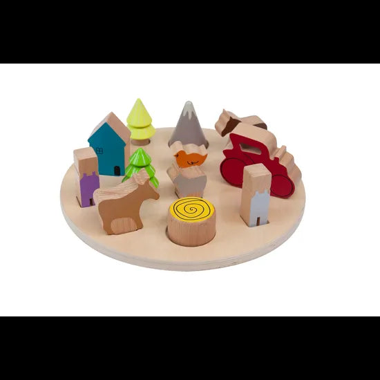 3D Puzzle Farm Block Play Set - Modern Teaching Aids NZ