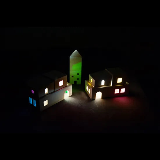 Translucent Village 13 Pieces - Modern Teaching Aids NZ