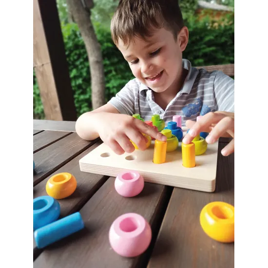 Stacking Beads 33 Pieces - Modern Teaching Aids NZ