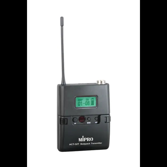 MIPRO Bodypack Transmitter excl Microphone - Modern Teaching Aids NZ