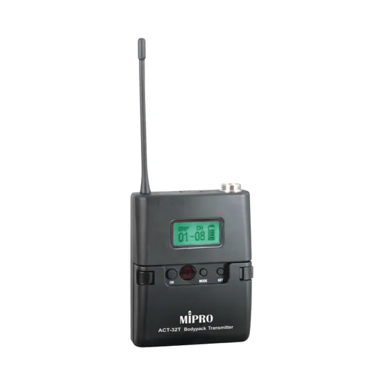 MIPRO - Bodypack Transmitter excl Microphone - Modern Teaching Aids NZ