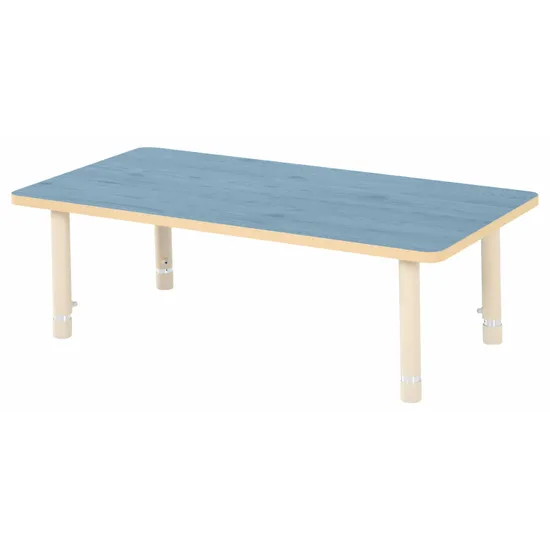 Aurum Spaces - Rectangle Table - 120 x 60 cm - Blue - 39-61.5 cm - Modern Teaching Aids NZ