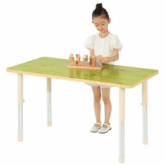 Aurum Spaces - Rectangle Table - 120 x 60 cm - Green - 57-79.5 cm - Modern Teaching Aids NZ