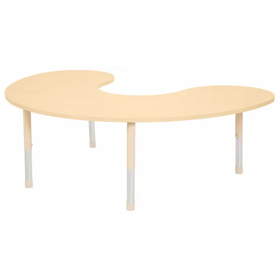 Aurum Spaces - Group Table - 180 x 120 cm - Natural - 57-79.5 cm - Modern Teaching Aids NZ