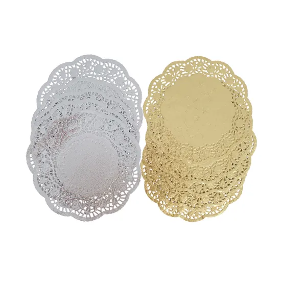 Gold & Silver Doilies Kit