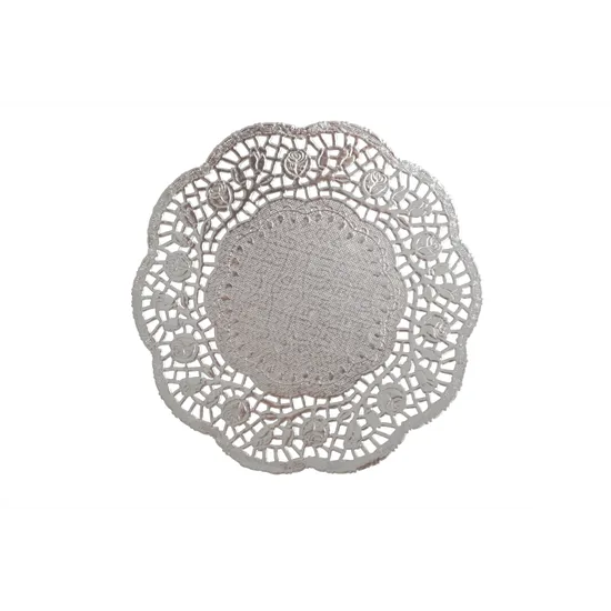 Metallic Gold & Silver Paper Doilies Kit