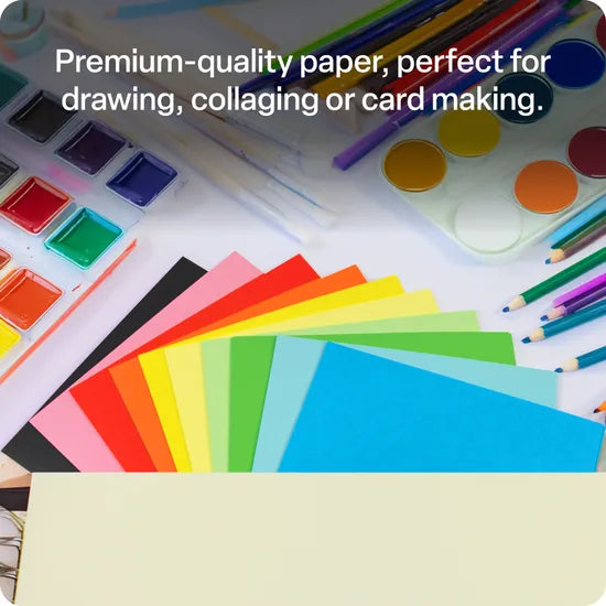 Kinder Coloured Paper A4 80gsm - Pack of 50 - Modern Teaching Aids NZ
