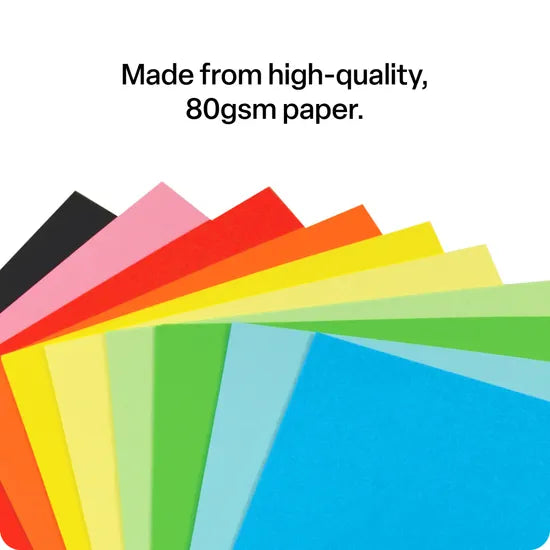 Kinder Coloured Paper A4 80gsm - Pack of 50 - Modern Teaching Aids NZ