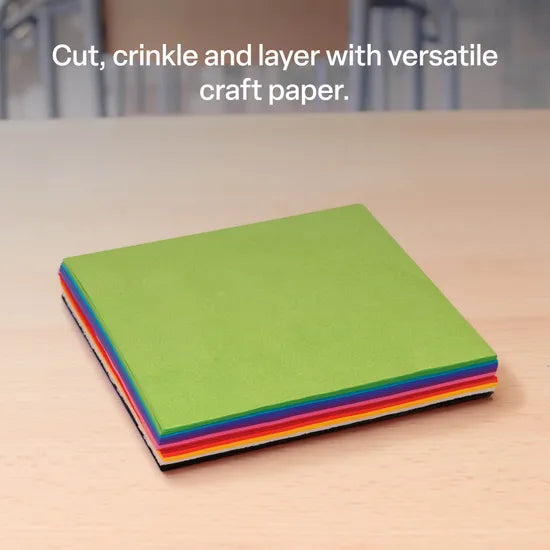 Assorted Tissue Paper Squares 12.5cm - Pack of 480 - Modern Teaching Aids NZ