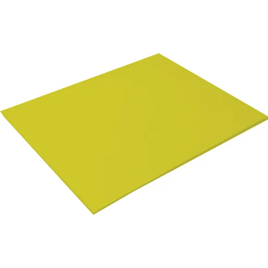 Yellow Lightweight Board (510 x 635mm) 250gsm - Pack of 20 - Modern Teaching Aids NZ