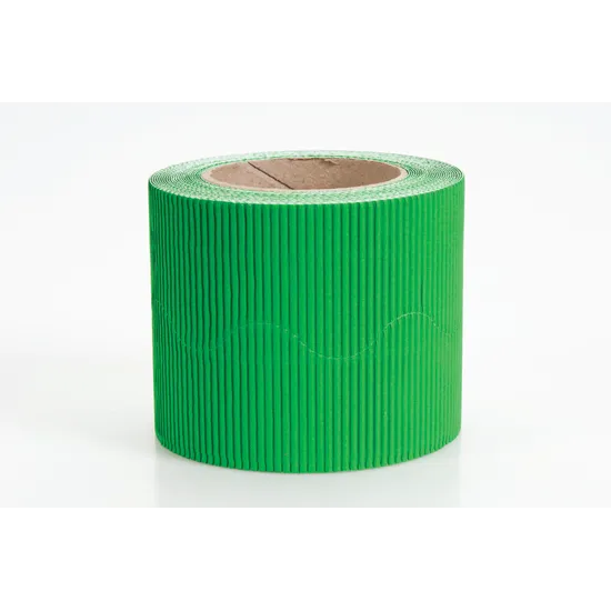 Green Corrugated Border Roll (60mm x 30m) - Modern Teaching Aids NZ