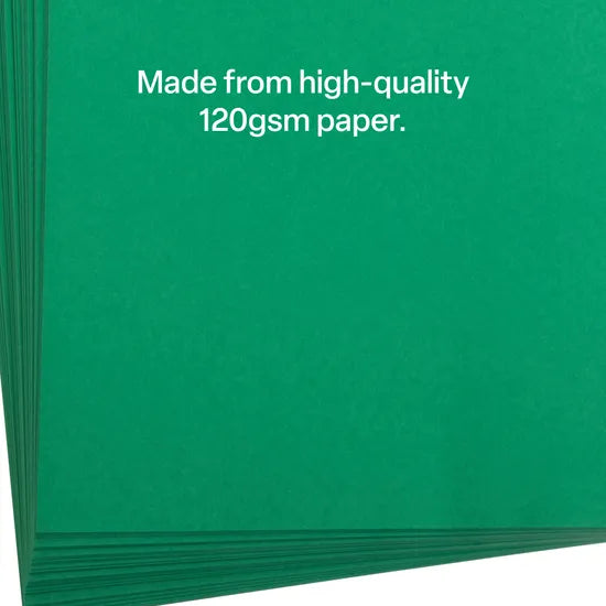 Green Cover Paper A4 120gsm - Pack of 100 - Modern Teaching Aids NZ