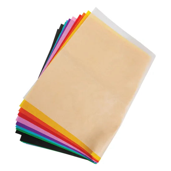 Assorted Tissue Paper (500 x 750mm) - Pack of 500 - Modern Teaching Aids NZ