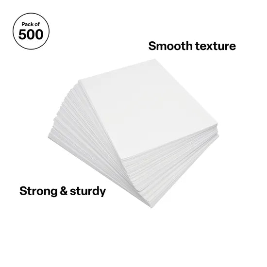 White Cardboard A3 220gsm - Pack of 100 - Modern Teaching Aids NZ