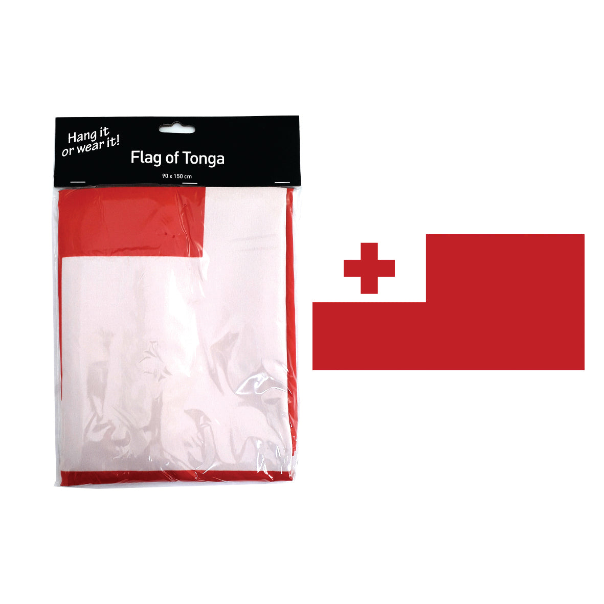 Flag Tonga Hang or Wear It 90x - Modern Teaching Aids NZ