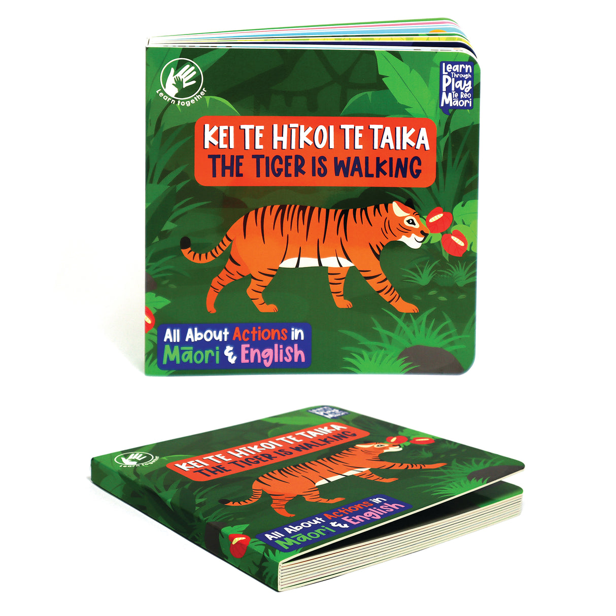 Board Book Te Reo Actions 15x1 - Modern Teaching Aids NZ