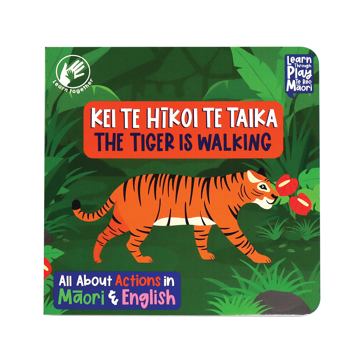 Board Book Te Reo Actions 15x1 - Modern Teaching Aids NZ