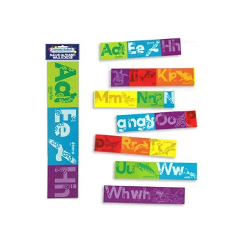 Maori Alphabet Wall Border - Modern Teaching Aids NZ