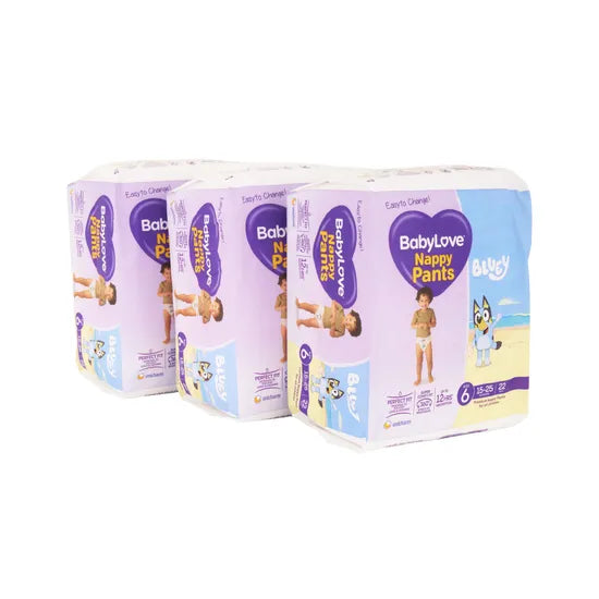 BabyLove Nappy Pants - Junior, 15-25 kg, Pack of 66