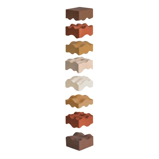 Rammed Tower - Natural - Modern Teaching Aids NZ