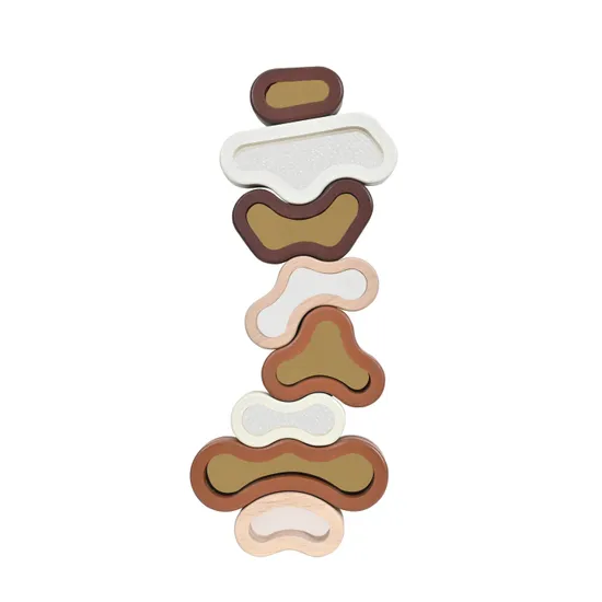 Organic Acrylic Block Set - Natural - Set of 8 - Modern Teaching Aids NZ