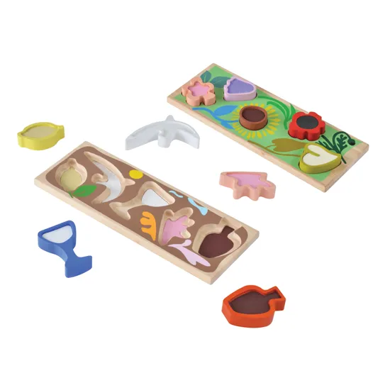 Sensory Chunky Puzzles Set
