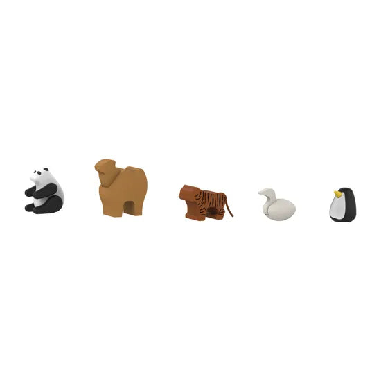 Zoo Animals Set of 5