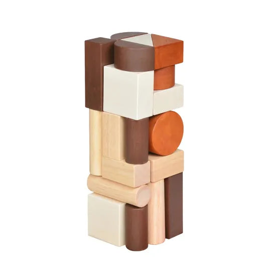 Unit Block Tower Natural 26 Pieces - Modern Teaching Aids NZ