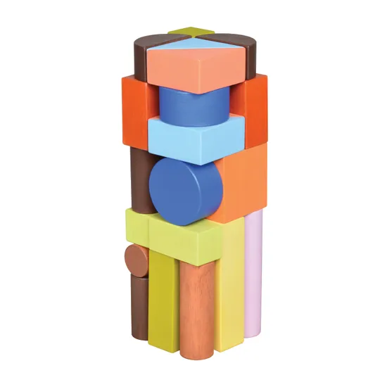 Unit Block Tower Colourful 26 Pieces - Modern Teaching Aids NZ