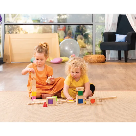 Tenon Block Build - 54 Pieces - Modern Teaching Aids NZ