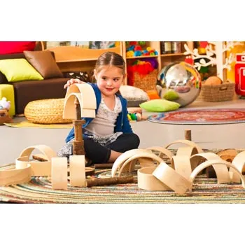 Natural Spaces - Wooden Arches - Set of 25 - Modern Teaching Aids NZ