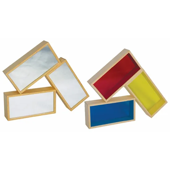 Natural Spaces - Large Wooden Block Double Set - 6 Pieces - Modern Teaching Aids NZ