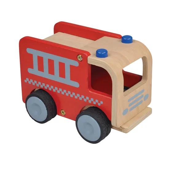 Wooden Fire Truck - 24cm