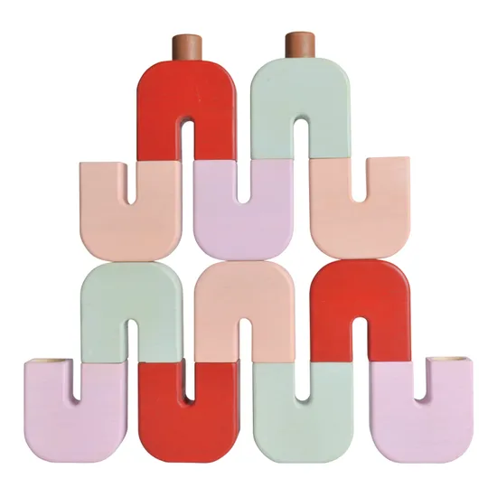 Soft Colour U Blocks