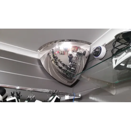 Quarter Dome Acrylic Mirror 600 mm