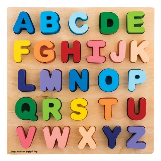 Bigjigs - Chunky Alphabet Puzzle 26pce - Modern Teaching Aids NZ