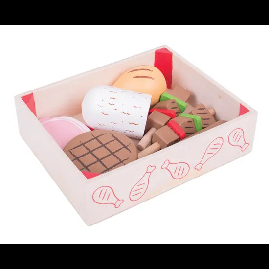 Wooden Meat Crate - 9 Pieces - Modern Teaching Aids NZ