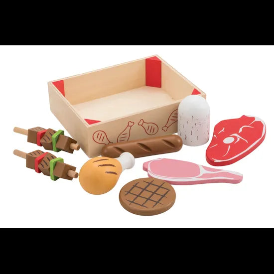 Wooden Meat Crate - 9 Pieces - Modern Teaching Aids NZ