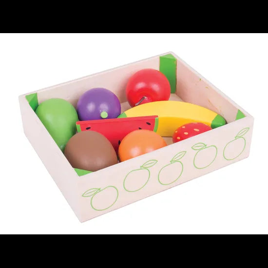 Wooden Fruit Crate - 9 Pieces - Modern Teaching Aids NZ