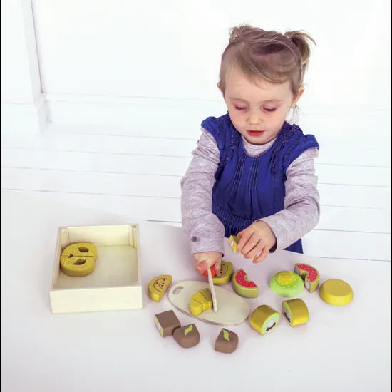 Wooden Bread Crate - 18 Pieces - Modern Teaching Aids NZ