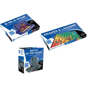 Blue Opal Classic Games Pack - Set of 3 - Modern Teaching Aids NZ
