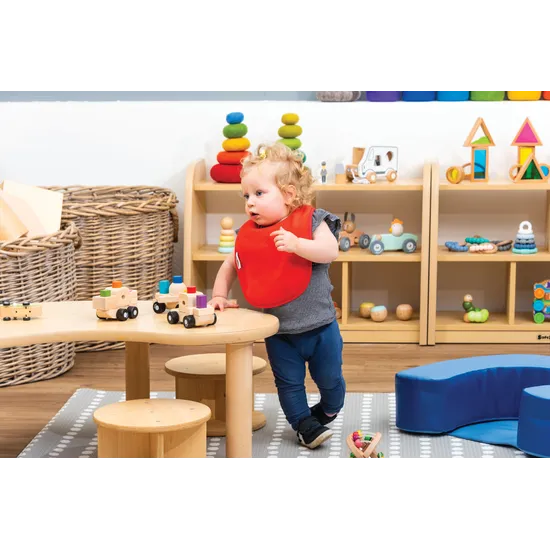 Large Waterproof Bib - Red - Modern Teaching Aids NZ