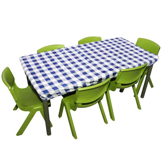 Tablecloth Gingham Blue - 120 x 60 cm
