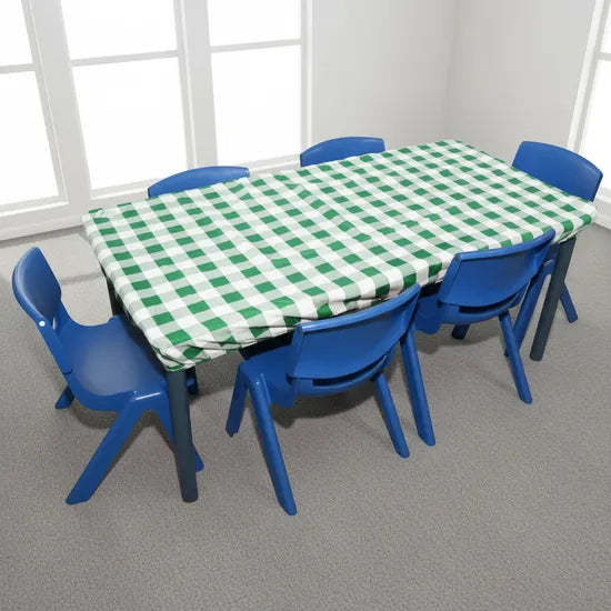 Tablecloth Gingham Green - 120 x 60 cm