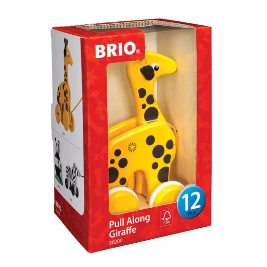 BRIO - Pull Along Giraffe - Modern Teaching Aids NZ