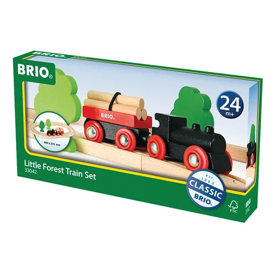 BRIO Classic - Little Forest Train Set 18 Pieces - Modern Teaching Aids NZ