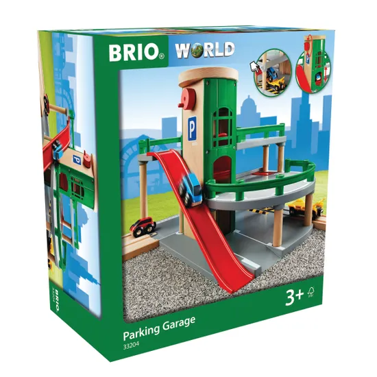 BRIO - Parking Garage 7 Pieces - Modern Teaching Aids NZ