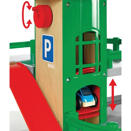 BRIO - Parking Garage 7 Pieces - Modern Teaching Aids NZ