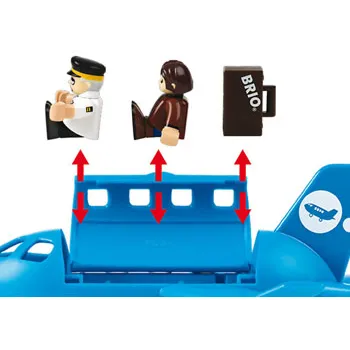 BRIO - Airplane 5 pieces - Modern Teaching Aids NZ